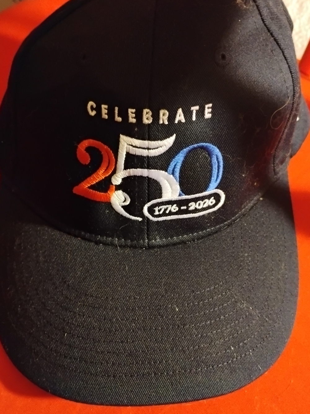 Port Authority Black 'Celebrate 250' Embroidered Anniversary Cap